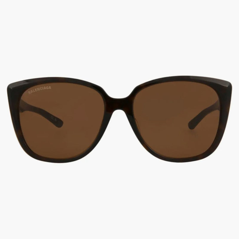 Gafas de sol rectangulares de Balenciaga Plaza La Habana/Habana/Brown (BB0175SA-30011345-002)