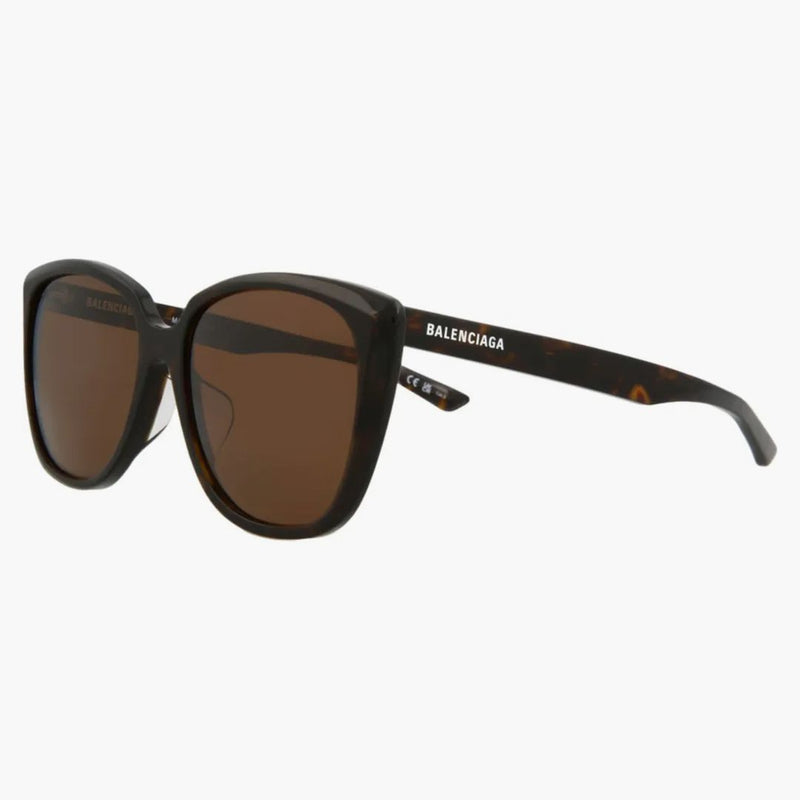 Gafas de sol rectangulares de Balenciaga Plaza La Habana/Habana/Brown (BB0175SA-30011345-002)