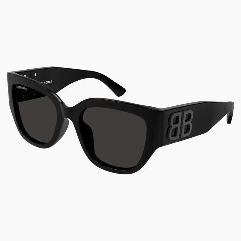 Balenciaga Square Sunglasses Black/Gray (BB0323SK-001)