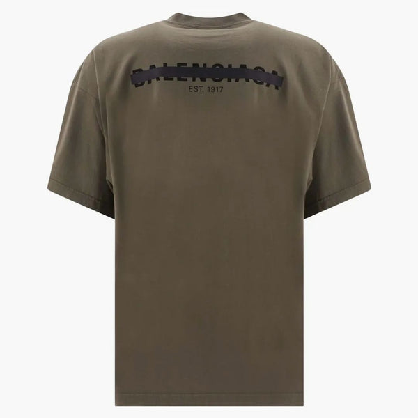 Balenciaga Strike 1917 Camiseta verde