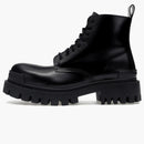 Balenciaga Strike 20mm Lace Up Boot Black
