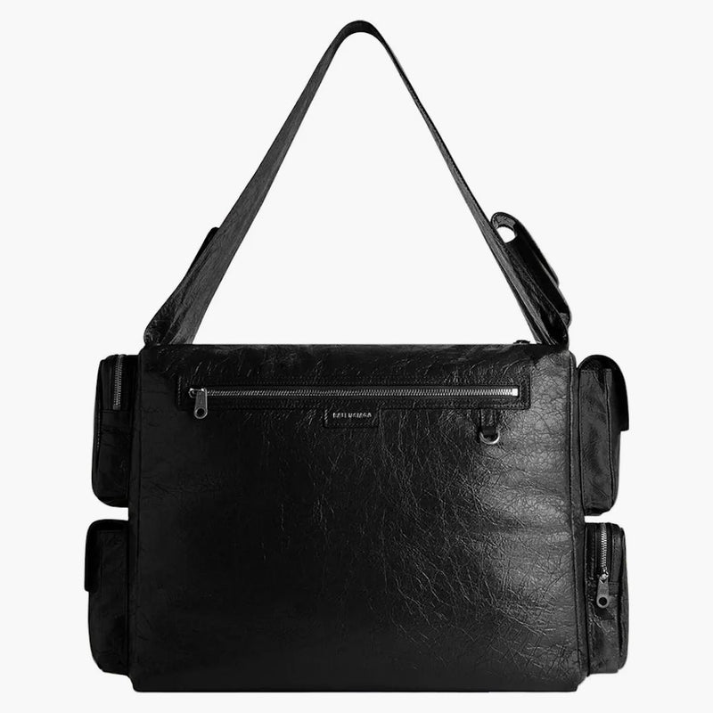 Balenciaga Superbusy Large Sling Bag Black