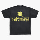 Camiseta de ajuste mediano de cinta Balenciaga