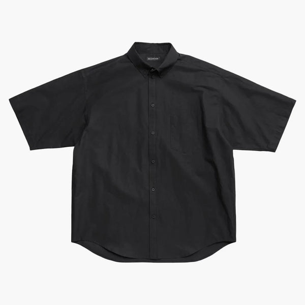 Balenciaga Tipo de cinta Camisa de manga corta Blanca negra