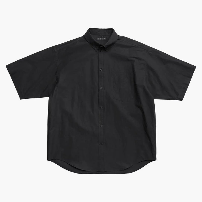 Balenciaga Tipo de cinta Camisa de manga corta Blanca negra