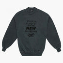 Balenciaga this is not logo sweatshirt black