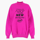 Balenciaga this is not logo sweatshirt pink
