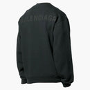Balenciaga Tonal Logo Sweatshirt Black/Black