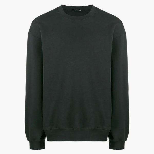 Sudadera de logotipo tonal de Balenciaga Negro/Negro