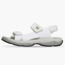 Balenciaga Tourist Sandal White Grey
