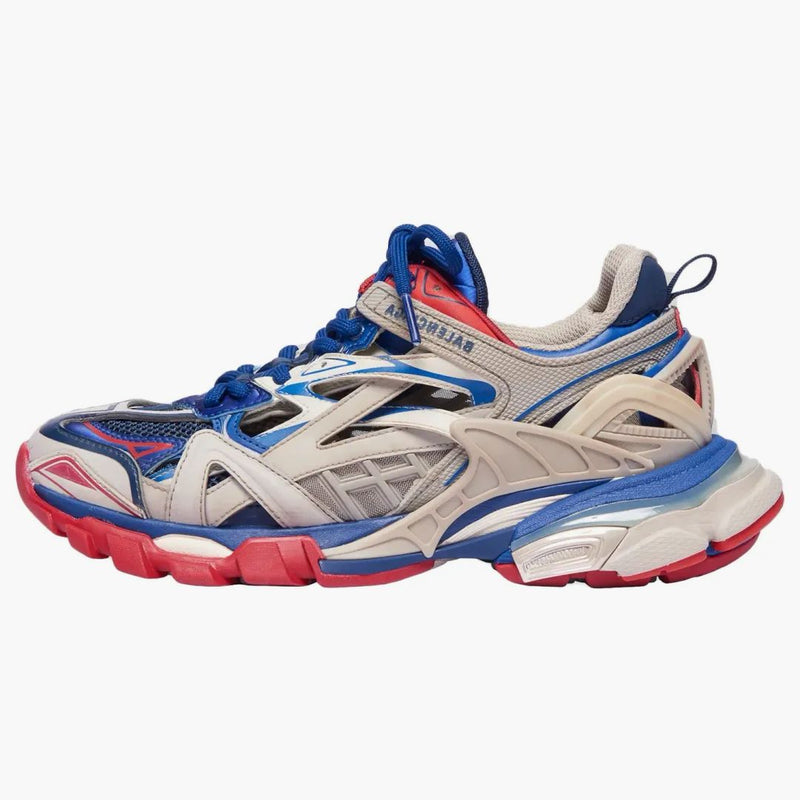 Balenciaga Track.2 Beige Blue Red (Women's)