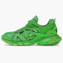 Balenciaga Track.2 Clear Sole Fluo Green