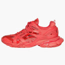 Balenciaga Track.2 Clear Sole Red