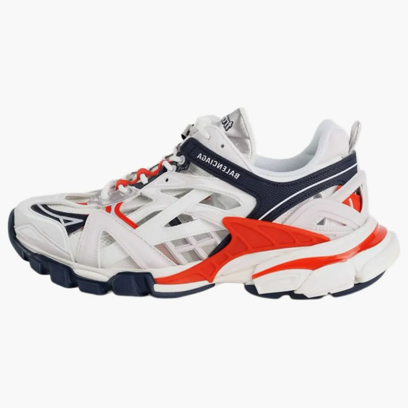 Track Balenciaga.2 bílá šedá modrá červená