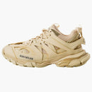 Balenciaga Track Beige Metallic Gold