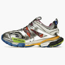 Balenciaga Track Leather Free White Silver Multi