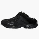 Balenciaga Track Mule Faux Fur Black