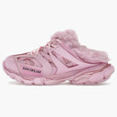 Balenciaga Track Mule Pink Faux for (Women's)