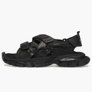 Balenciaga Track Sandal Black