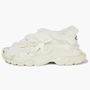 Balenciaga Track Sandal Fake Fur Beige (women's)
