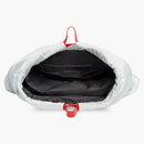 Balenciaga bolsa de basura gran bolsa blanca/roja