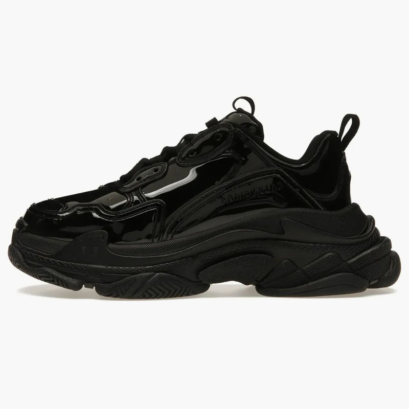 Balenciaga triple S Black Patent