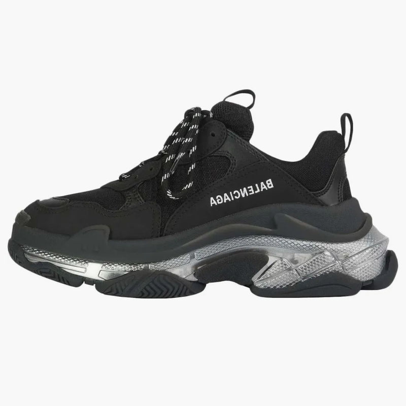 Balenciaga Triple s Clear Sole Black Ivory (Women's)
