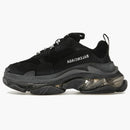 Balenciaga Triple s Clear Sole Double Black (mujer)