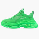 Balenciaga Triple S Clear Sole Fluo Green (women's)