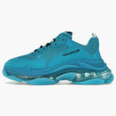 Balenciaga Triple S Clear Sole Teal Blue
