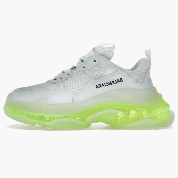 Balenciaga Triple S Clear Sole White Fluo Yellow (Women's)