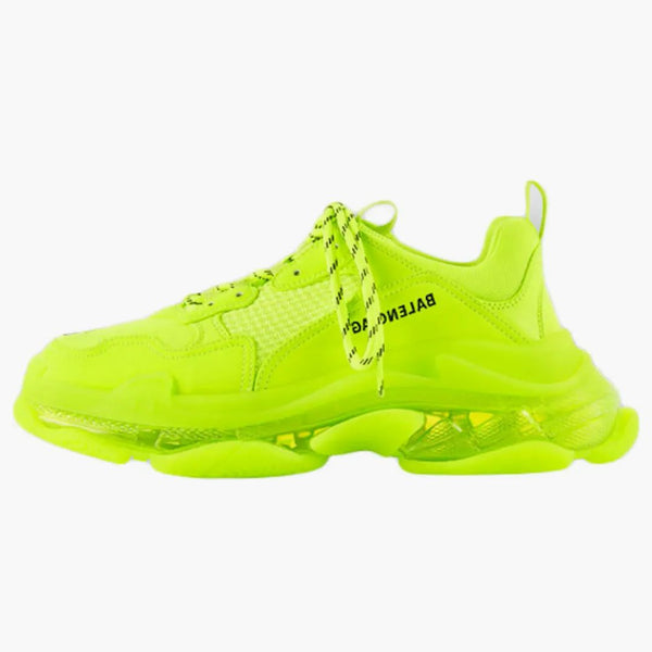 Balenciaga Triple S Clear Sole Fluo Yellow