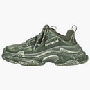 Balenciaga Triple S Faded Green