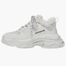 Balenciaga Triple S Fake Fur Grey (mujer)