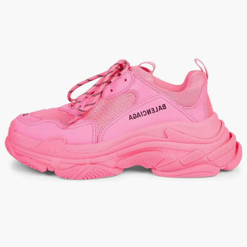 Balenciaga Triple S fluorescenční růžová