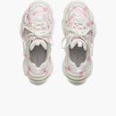 Balenciaga Triple S Logotype Trainers White Pink