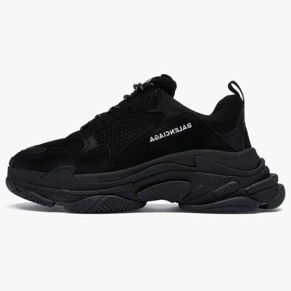 Balenciaga Triple S Triple Black (2018) Reissue Nondistred (Women's)