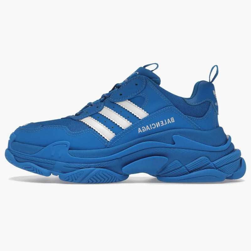 Balenciaga Triple S Adidas Blue White
