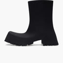 Balenciaga Trooper Rubber Boot Black