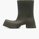 Balenciaga Trooper Rubber Boot Dark Green (women's)