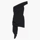 Balenciaga Twisted Mini Dress Black