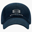 Balenciaga Unity Snowboard Cap Indigo/Gray