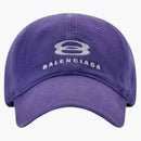 Balenciaga Unity Snowboard Cap (Men) Purple