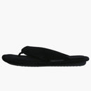 Balenciaga Velvet Sandal Black