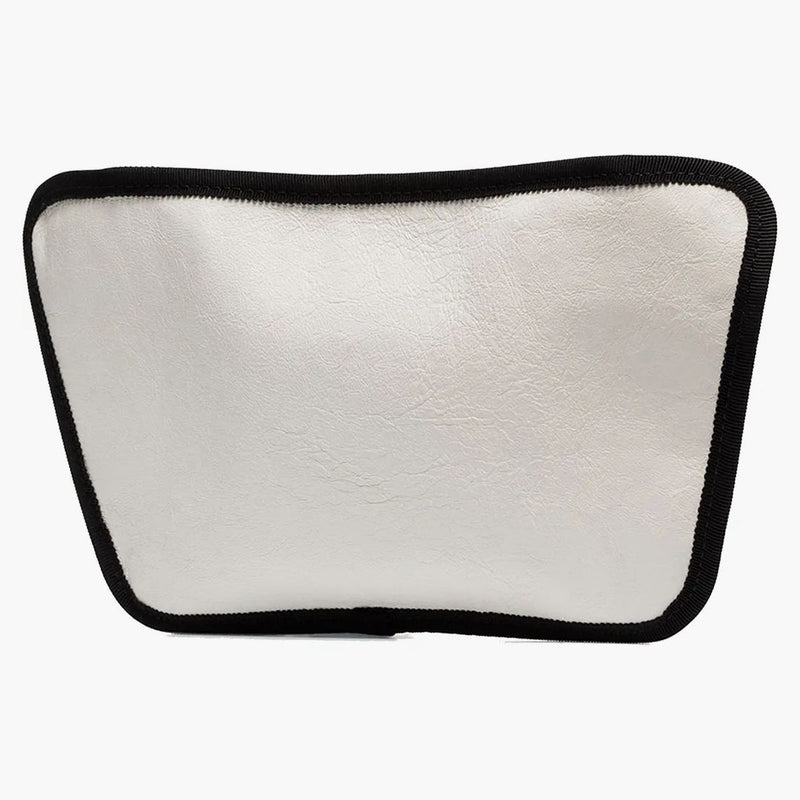 Balenciaga de fin de semana de cuero bolso de cuero blanco blanco