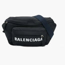 Balenciaga Wheel Belt Bag Black Navy