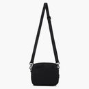 Balenciaga Wheel Logo Embroidered Camera Bag Black