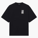 Balenciaga Wide Fit Barcode T-shirt Black