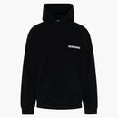 Balenciaga Wide Fit Hoodie Black