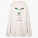 Balenciaga Women Suché čištění boxy mikina bílá